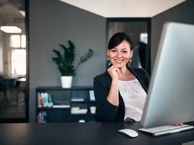 Smiling Professional In Office Suffolk City Virginia in Suffolk City, Virginia