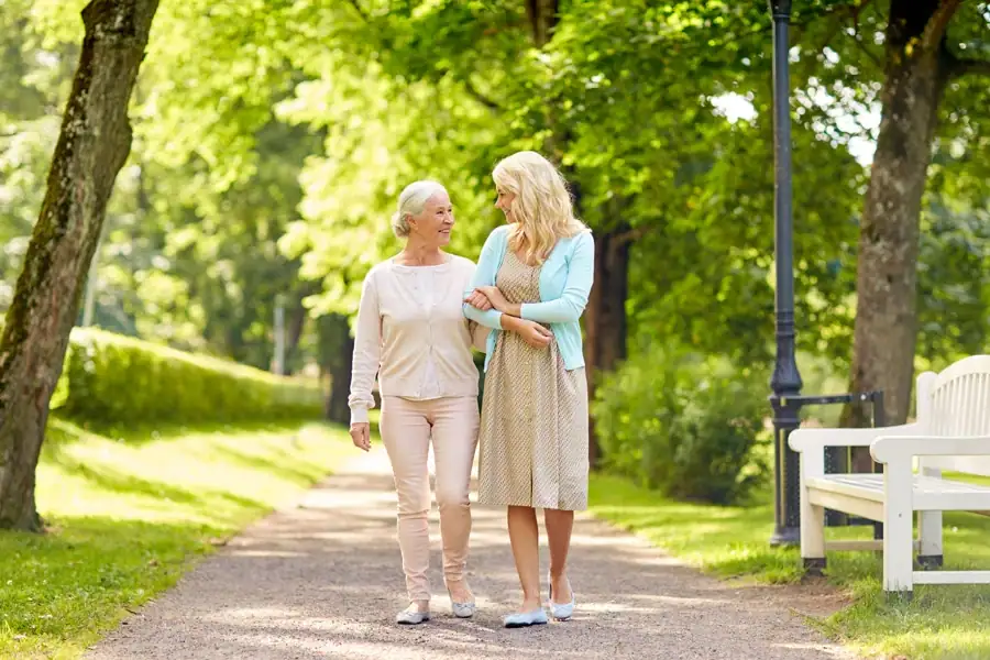 Elderly Support Walk Park Suffolk County New York in Suffolk, New York